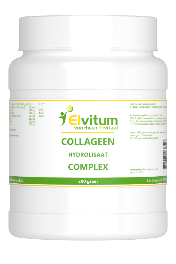 Elvitum Collageen Hydrolysaat Complex 500GR
