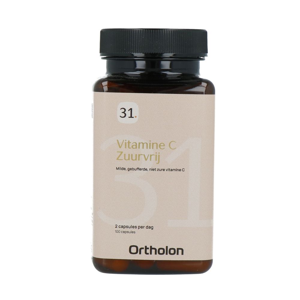 Ortholon Vitamine C Zuurvrij Capsules