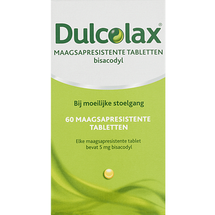 Dulcolax Maagsapresistente Bisacodyl 5mg Tabletten 60TB