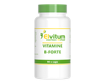 Elvitum Vitamine B-Forte Gistvrij Vegicaps 90VCP Elvitum Vitamine B-Forte Gistvrij Vegicaps 90VCP