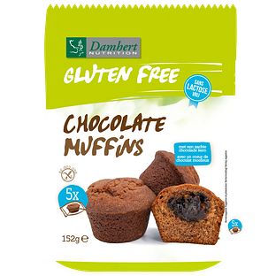Damhert Glutenvrije Chocolade Muffins 153GR