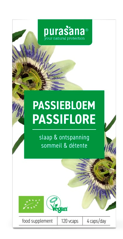Purasana Biologische Passiebloem Capsules 120VCP