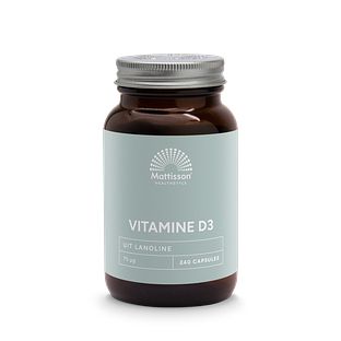 Mattisson HealthStyle Vitamine D3 75mcg Capsules 240CP