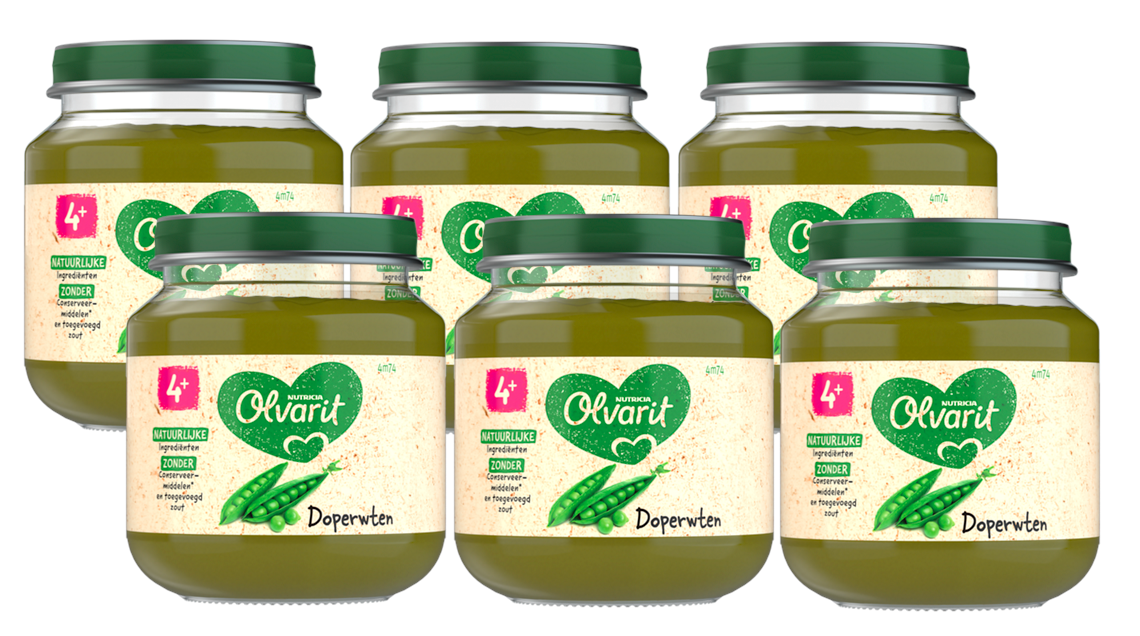 Olvarit 4m+ Doperwten