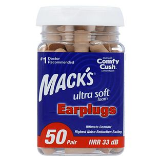 Macks Ultra Soft Foam Earplugs 50PR