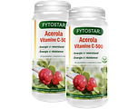 Fytostar Acerola C-500 Vitamine C Kauwtabletten - Duoverpakking 2x60KTB
