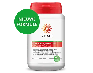 20% korting* Vitals Elke Dag Capsules | 60CP Advies van fabrikant 25,95 20,76