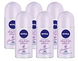 Nivea Double Effect Roll-on Voordeelverpakking 6x50ML