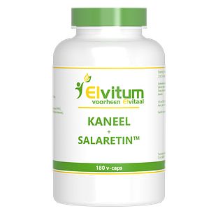 Elvitum Kaneel Met Salaretin Vegicaps 180CP