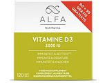 Alfa Vitamine D3 3000IU Immuniteit & Botten Softgels 120SG Alfa Vitamine D3 3000IU Immuniteit & Botten Softgels 120SG