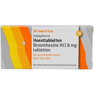 Leidapharm Broomhexine HCI 8 mg Hoesttabletten 30ST
