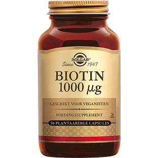 Solgar Biotine 1000 mcg Capsules 50VCP
