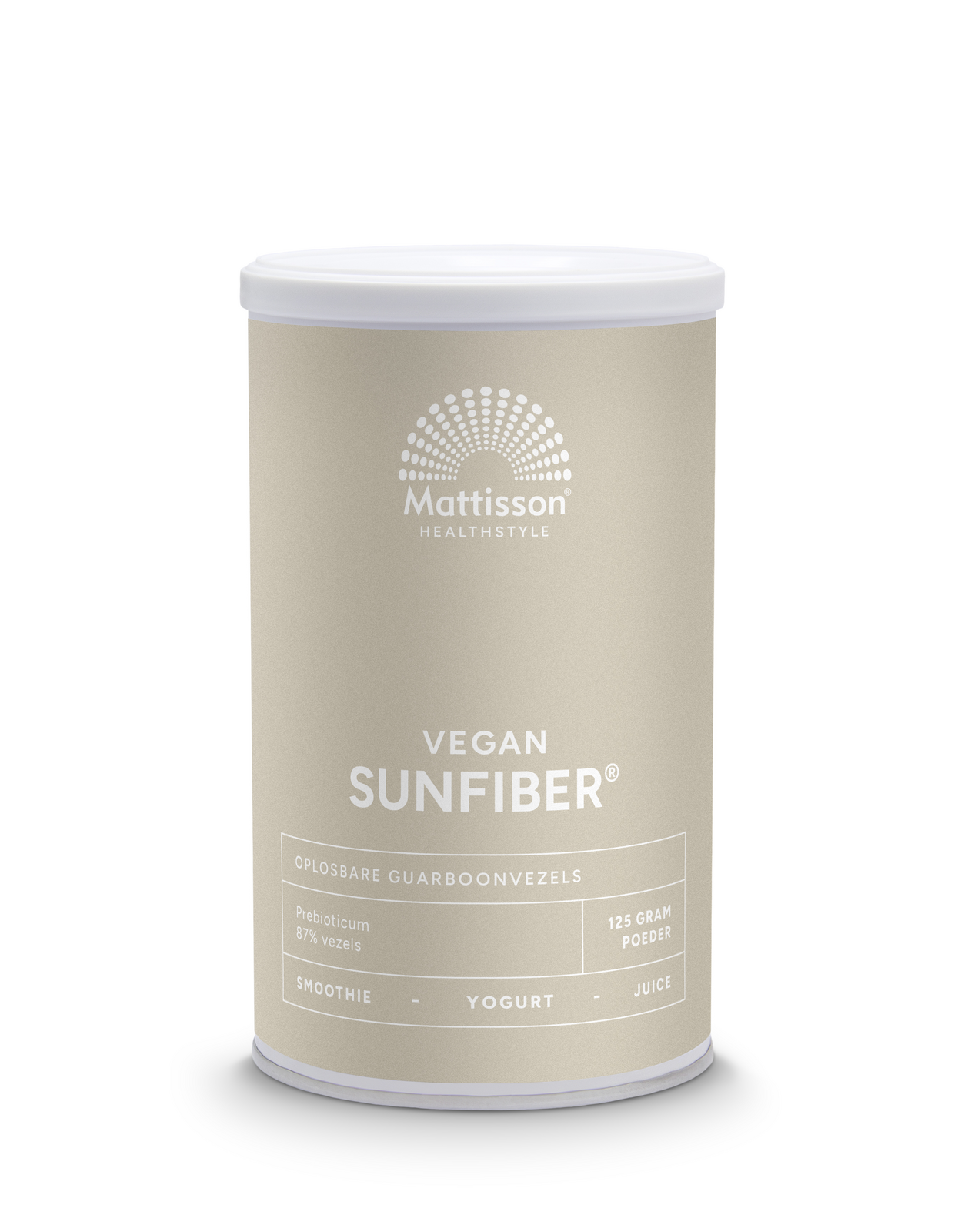 Mattisson HealthStyle Vegan Sunfiber 87% Vezels 125GR