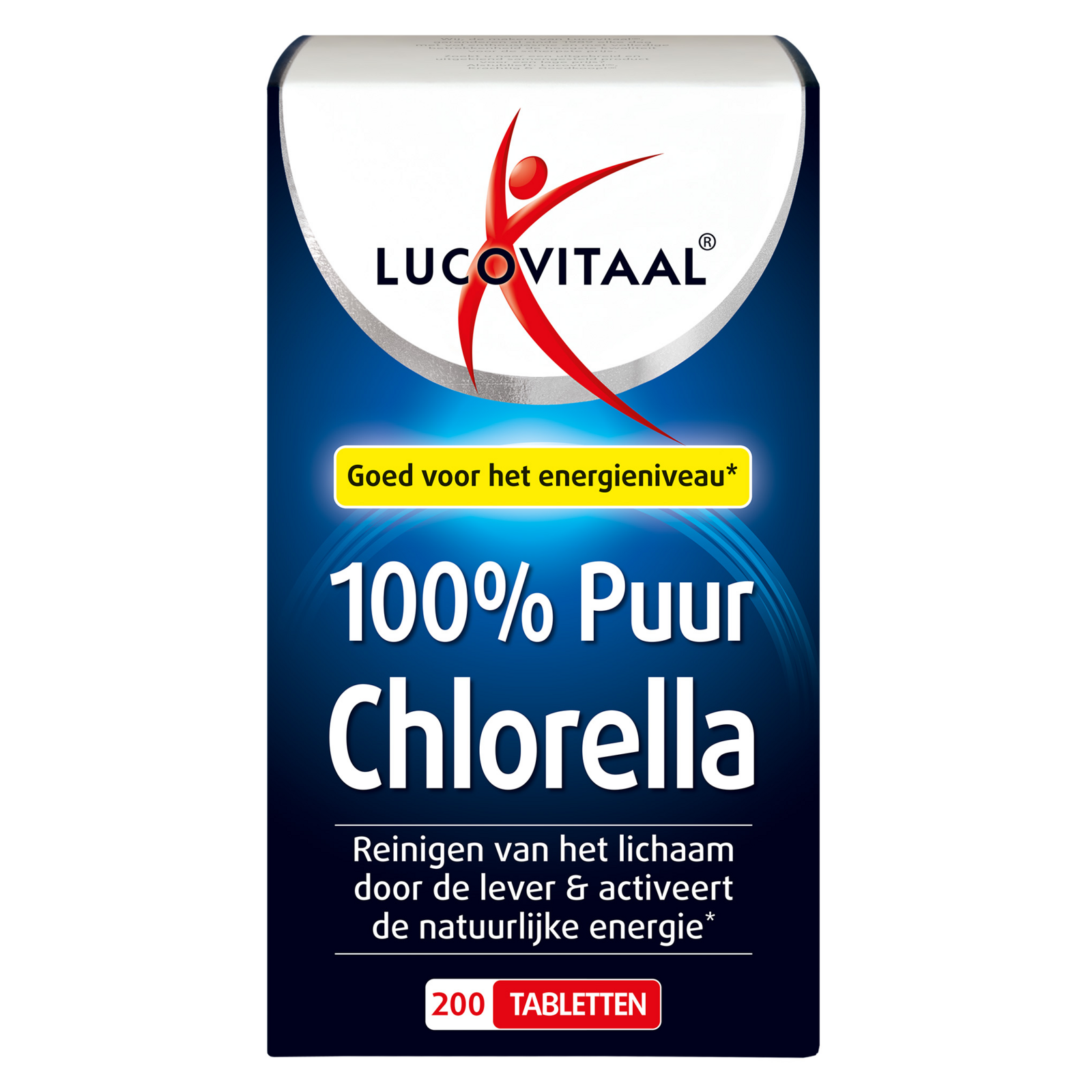 Lucovitaal Chlorella 100% Puur Tabletten 200TB