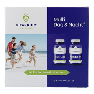 Vitakruid Multi Dag & Nacht HD 100% Vegan 2 x 90 180TB