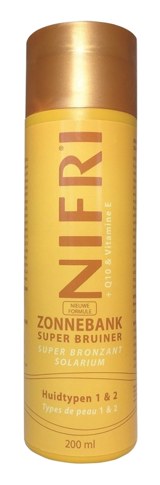 Nifri Zonnebank Super Bruiner Huidtypen 1&2