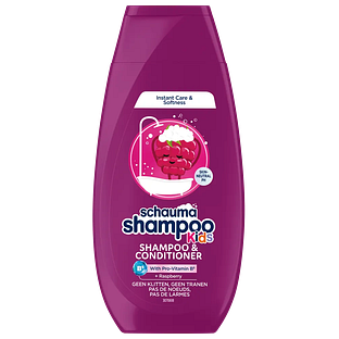 Schauma Shampoo & Conditioner Kids Framboos 250ML Schauma Shampoo & Conditioner Kids Framboos 250ML