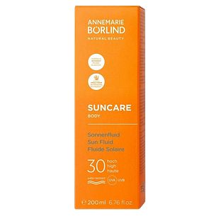 Annemarie Börlind Suncare Body Sun Fluid SPF30 200ML
