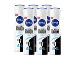 Nivea Black & White Invisible Pure Deodorant Spray Voordeelverpakking 6x150ML