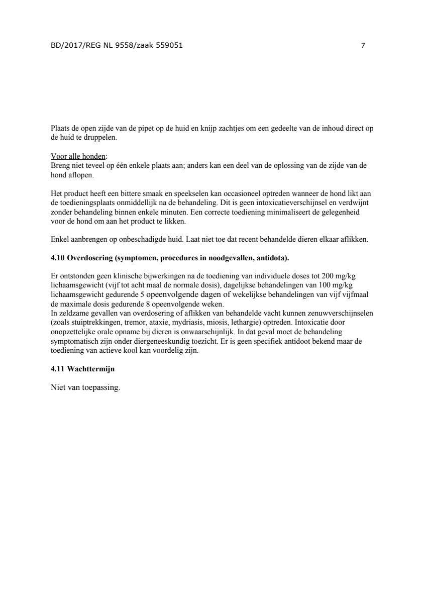 Hond afbeelding van document #7, instructions