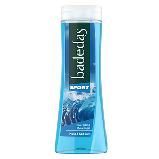 Badedas Energizing Showergel Sport Musk & Sea Salt 600ML