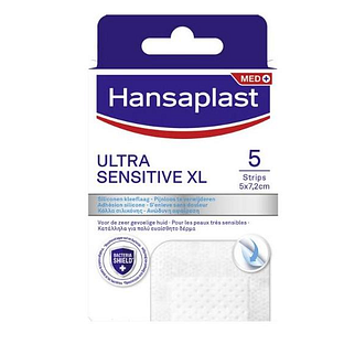 Hansaplast Ultra Sensitive XL Wondpleister 5ST Hansaplast Ultra Sensitive XL Wondpleister 5ST
