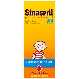 Sinaspril Paracetamol 120 Vloeibaar 100ML