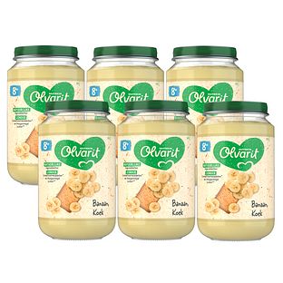 Olvarit 8m+ Banaan Koek 200GR Olvarit 8m+ Banaan Koek 200GR