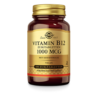 Solgar Vitamin B-12 1000 mcg Zuigtabletten 100ZTB