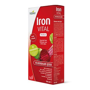 Hubner Iron Vital Vloeibaar IJzer 500ML