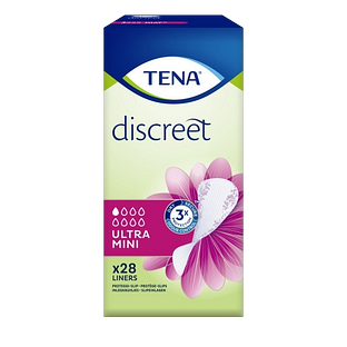 TENA Discreet Ultra Mini Inlegkruisjes 28ST