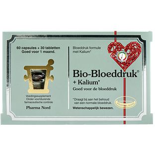 Pharma Nord Bio-Bloeddruk + Kalium Capsules + Tabletten 90CP