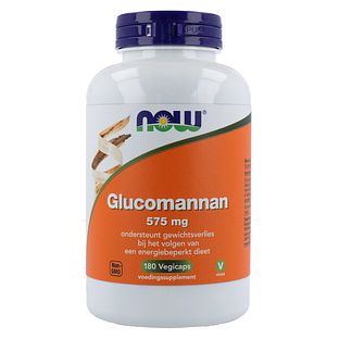 NOW Glucomannan 575mg Capsules 180CP