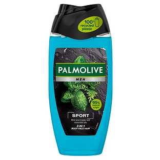 Palmolive Men Sport 3-In-1 Body Face Hair Wash 250ML