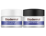 Biodermal Combiset Biodermal Anti Age 60+ Gezichtsverzorgingsroutine - Dag- en Nachtcrème - 2 stuks