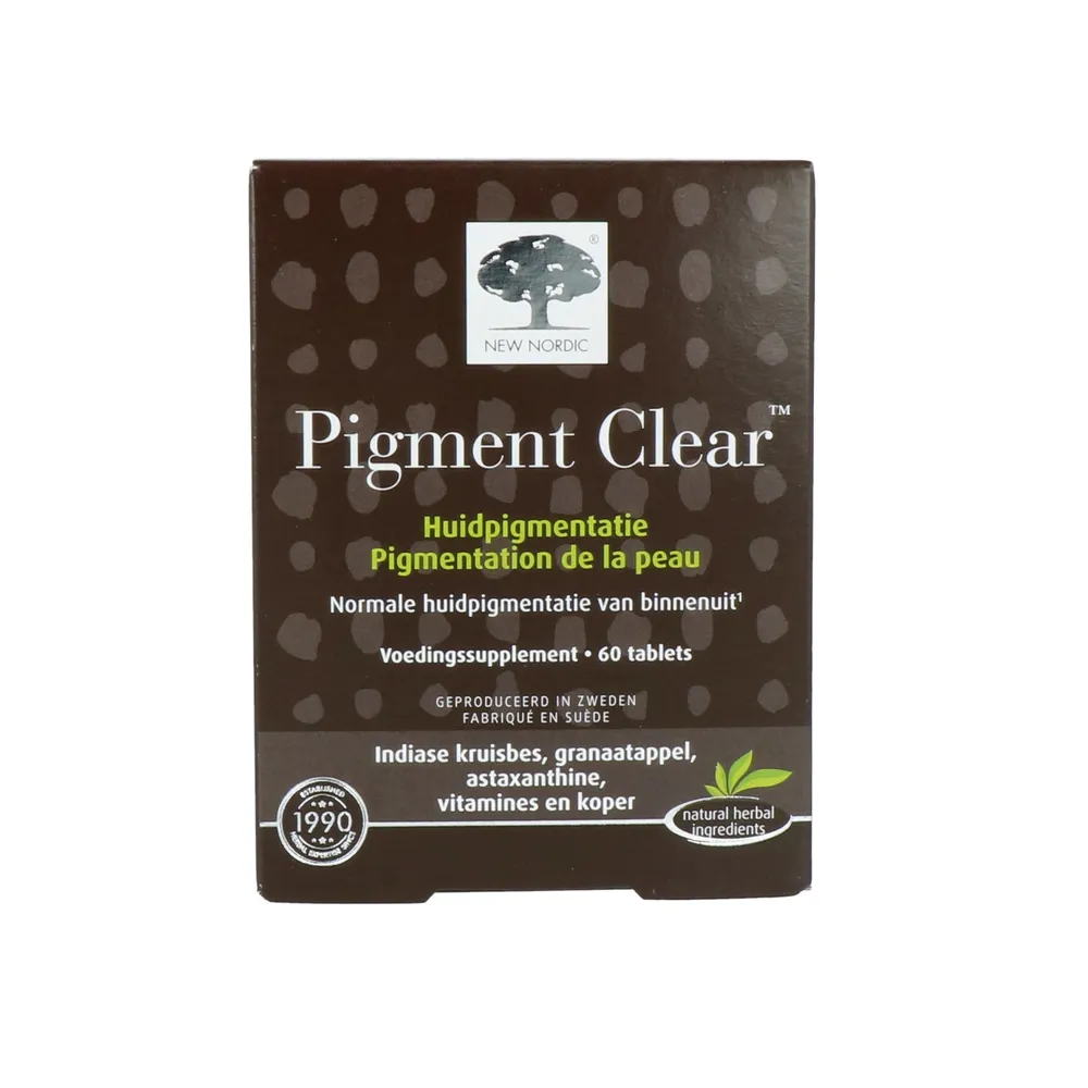 New Nordic Skin Care Pigment Clear Tabletten 60TB