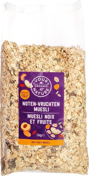 Your Organic Nature Noten-Vruchten Muesli afbeelding