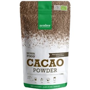 Purasana Vegan Cacao Powder 200GR Purasana Vegan Cacao Powder 200GR