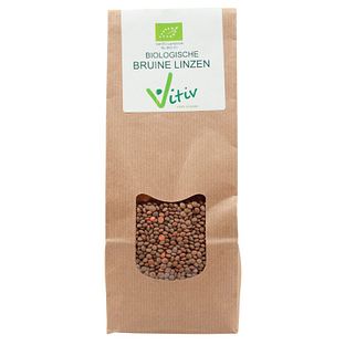 Vitiv Biologische Bruine Linzen 500GR