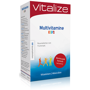 Vitalize Multivitamine Kids Kauwtabletten 60TB