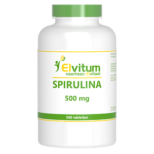 Elvitum Spirulina 500mg Tabletten 500TB