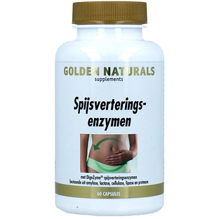 Golden Naturals Spijsverteringsenzymen Capsules 60VCP