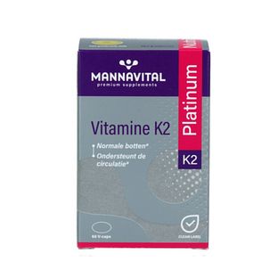MannaVital Vitamine K2 Platinum Capsules 60VCP
