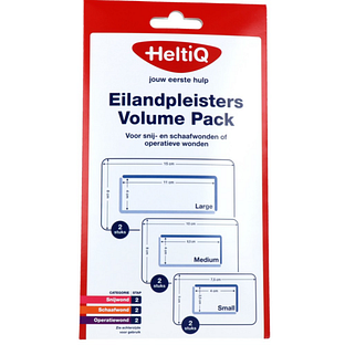 HeltiQ Eilandpleisters Volume Pack 6ST