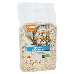 Puur Rineke Naakte Havermout 500GR Puur Rineke Naakte Havermout 500GR