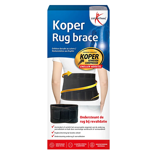 Lucovitaal Koper Rug Brace 1ST Lucovitaal Koper Rug Brace 1ST