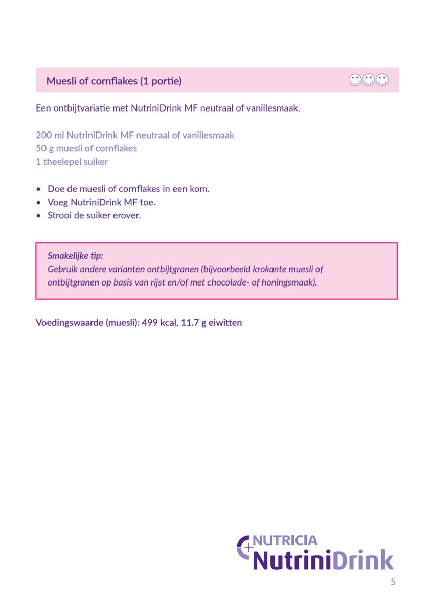 Nutrinidrink Smoothie Zomerfruit afbeelding van document #5, info_folder