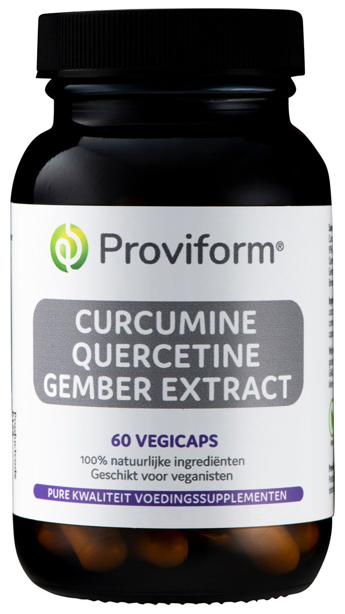 Proviform Curcumine Quercetine Gember Extract Capsules afbeelding