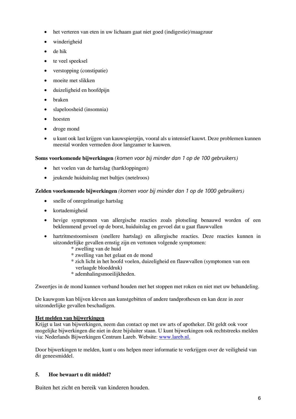 Combineer Pleister 21 mg (7st) en Kauwgom Cool Mint 2 mg (204st) - afbeelding van document #6, leaflet