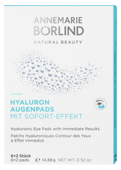 Annemarie Börlind Hyaluronic Eye pads 6x2st afbeelding